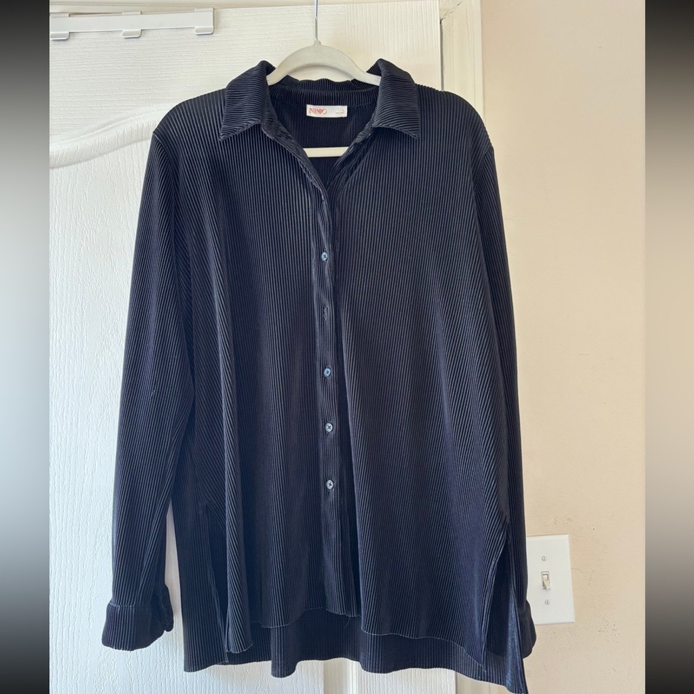 Black Button Down Shirt